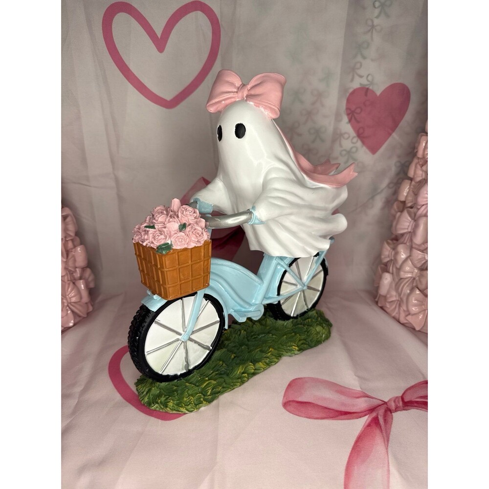 COQUETTE PINK BOW GHOST RIDING BIKE
